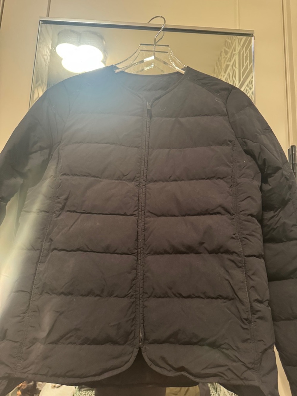 lululemon athletica Women's Black Quilted Puffer Jacket